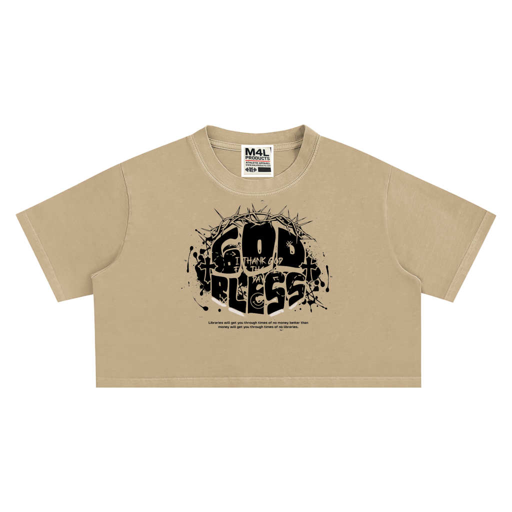 Gods Blessing Crop Top