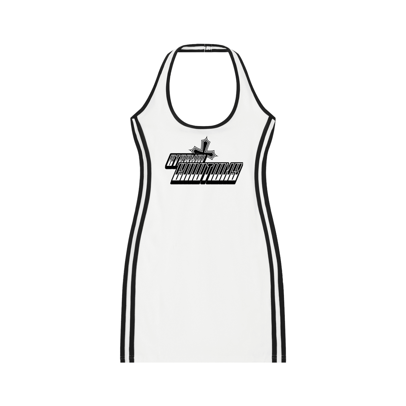 Women's Binding Tight Halter Dress