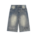 Divine Arrival Baggy Denim Shorts
